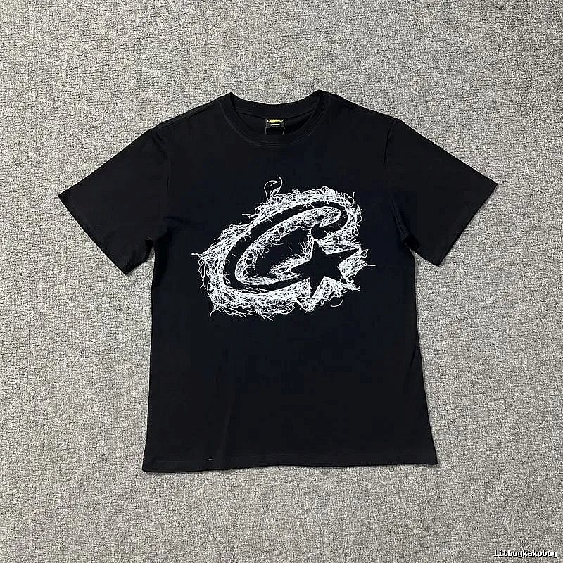 Corteiz Summer Logo T-shirt Black Corteiz with Bold Graphic