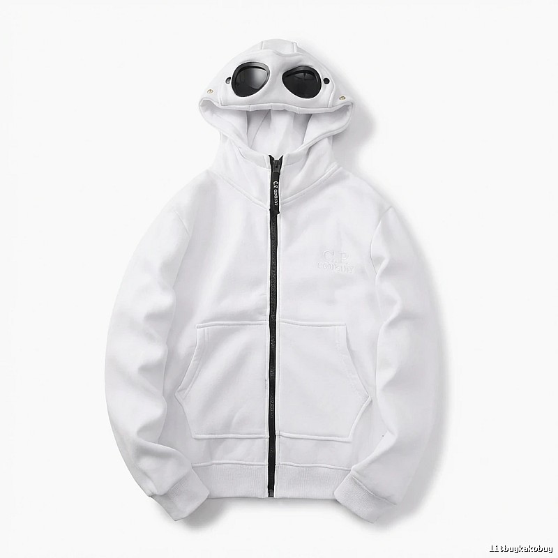 C.P. White Trendy and Cool Style Hoodie