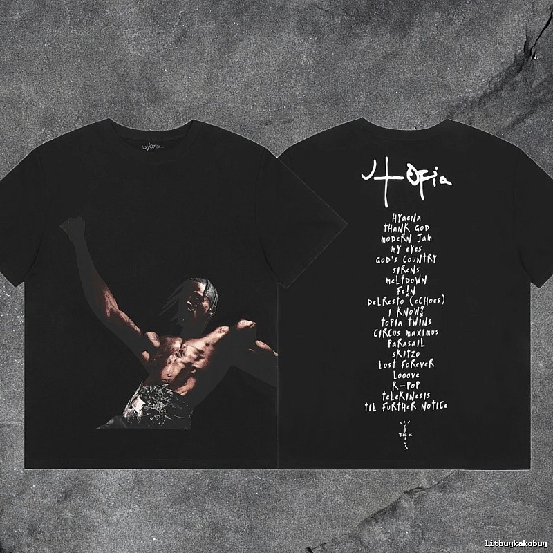 Denim Tears 2031-78 Black Graphic T-Shirt Gift Ready