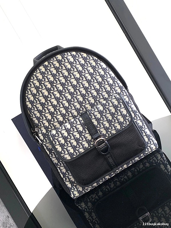 Dior Oblique backpack Blue