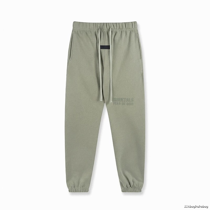 ESSENTIALS Basic Casual Khaki Pants