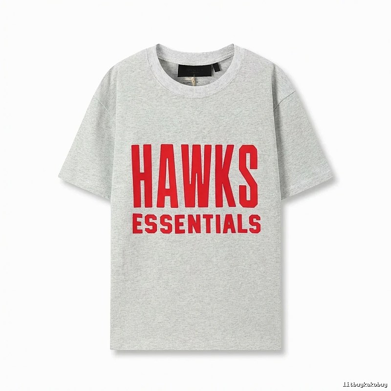 ESSENTIALS Gray Short-sleeve T-shirt