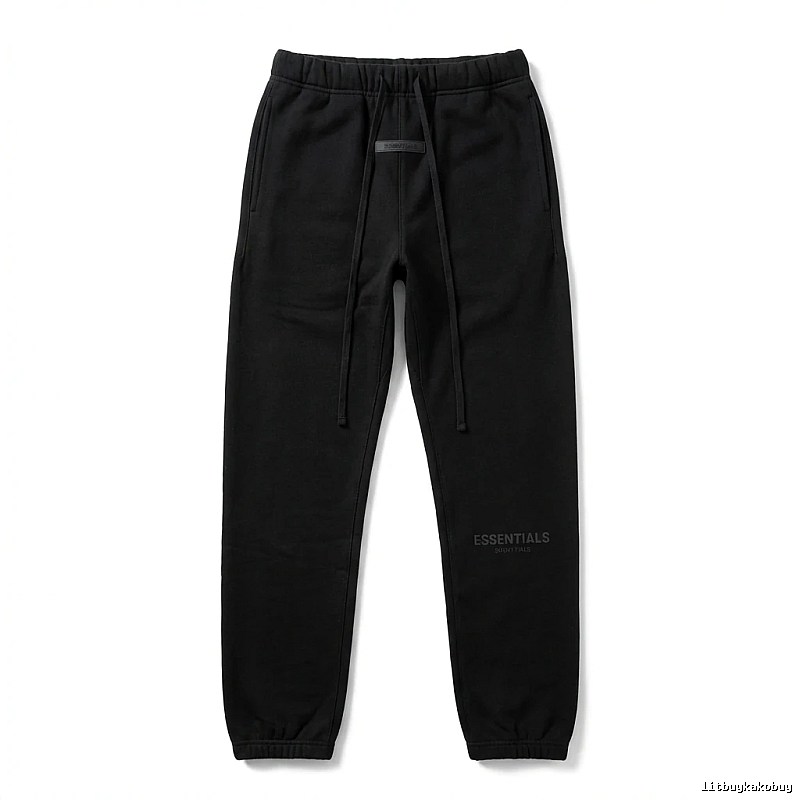 ESSENTIALS minimalist black sweatpants