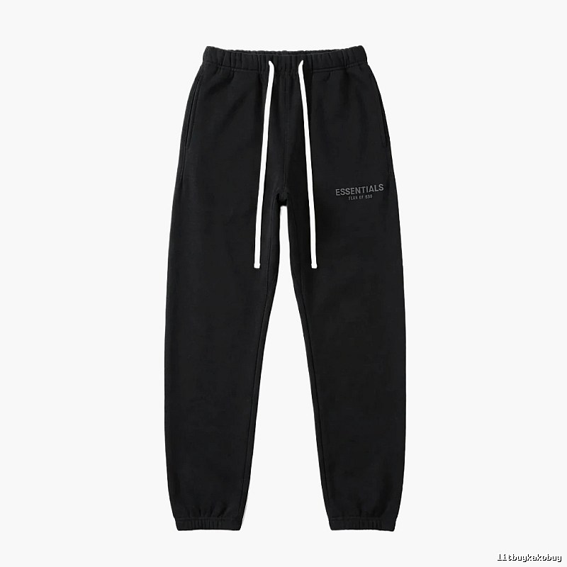 ESSENTIALS minimalist black sweatpants