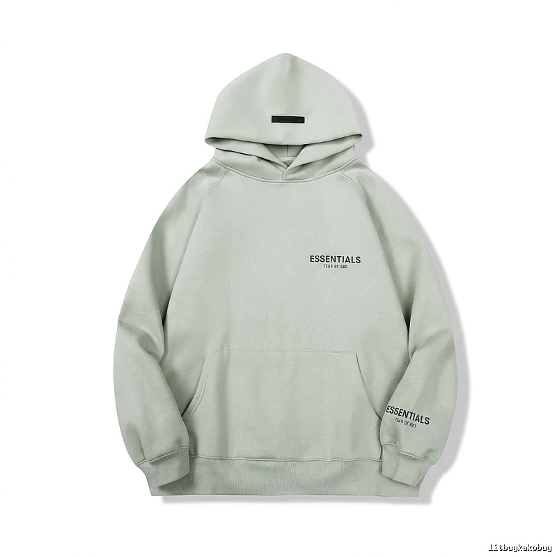 ESSENTIALS minimalist style light gray sweatshirt