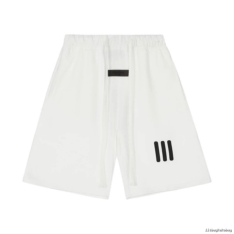 ESSENTIALS minimalist style white shorts