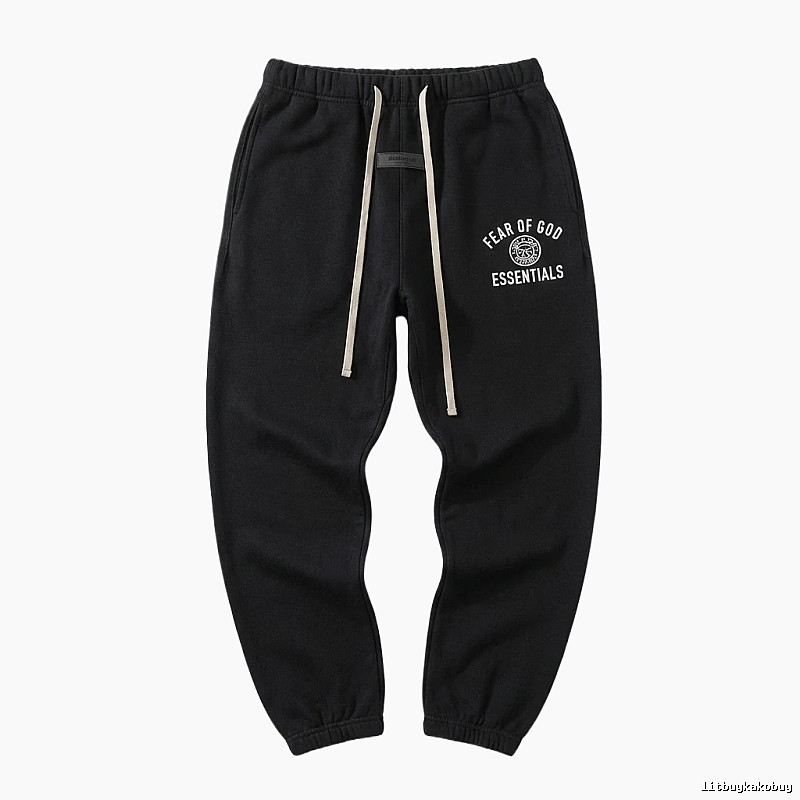ESSENTIALS simple style black sweatpants