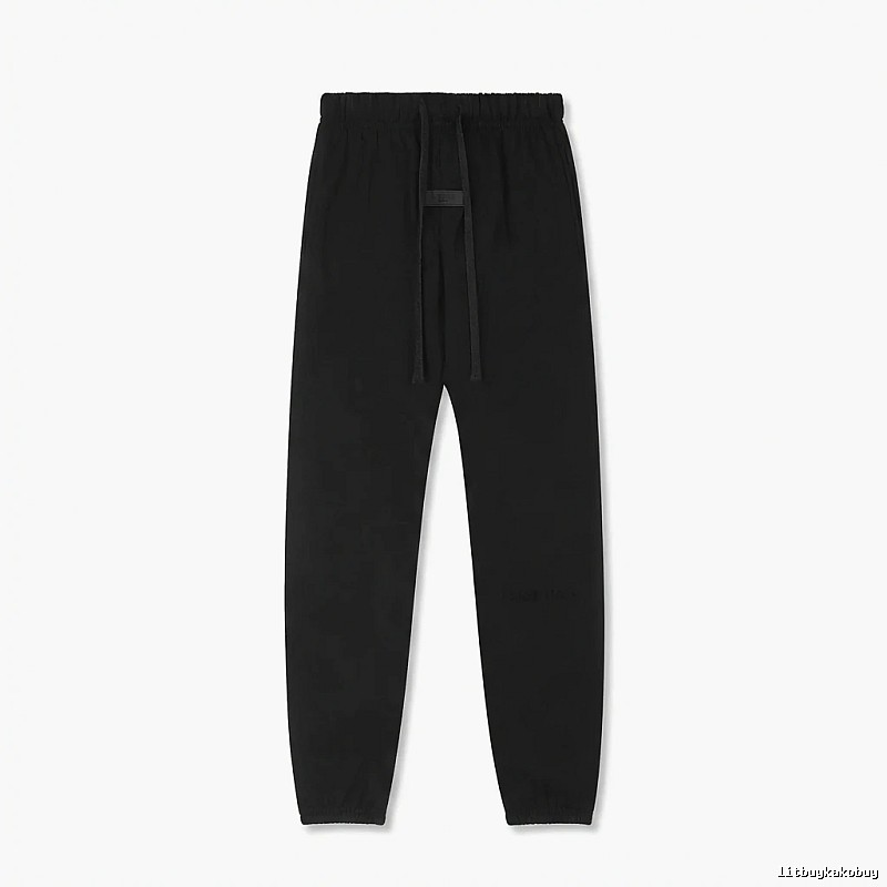 ESSENTIALS Simple Style Black Sweatpants