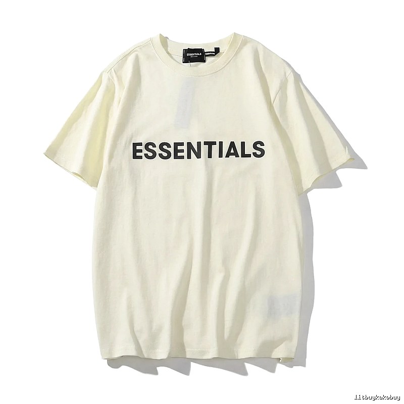 ESSENTIALS Simple White T-shirt