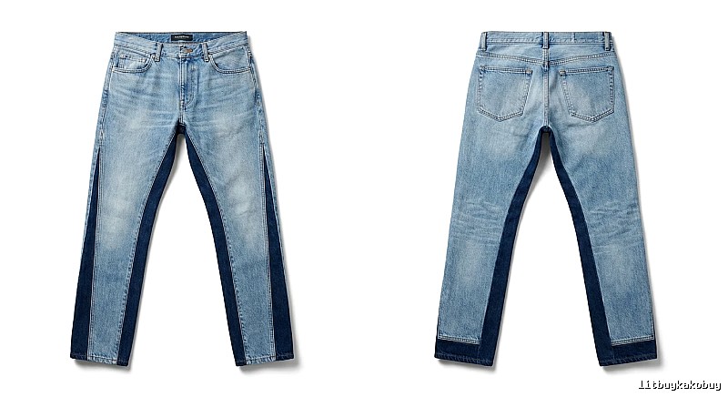 Gallery Dept. Color - Blocked Retro - Style Jeans