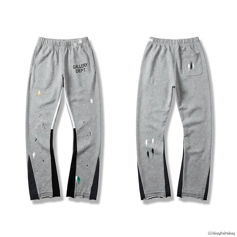 Gallery Dept Graffiti Style Gray Sweatpants
