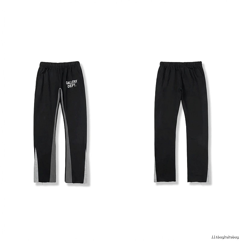 Gallery Dept. Patchwork Style Black Trousers