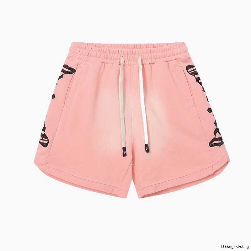 Godspeed Printed Street Style Pink Shorts