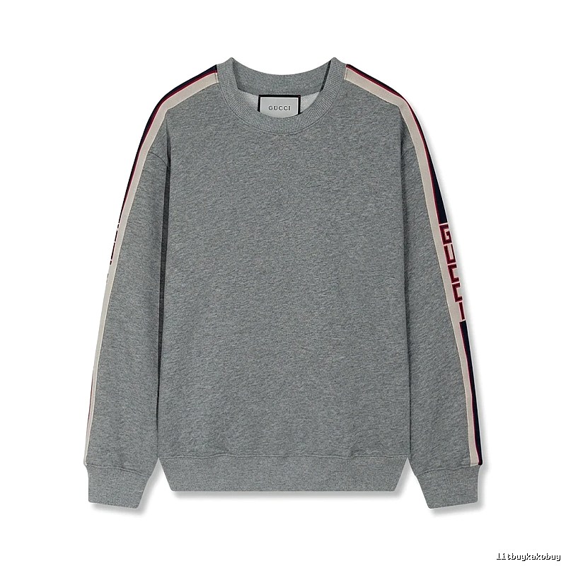 Gucci retro-style grey sweatshirt