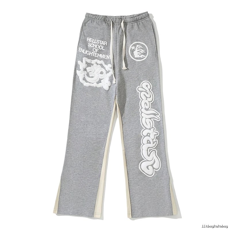 Hellstar Grey Trendy and Cool Style Long Pants