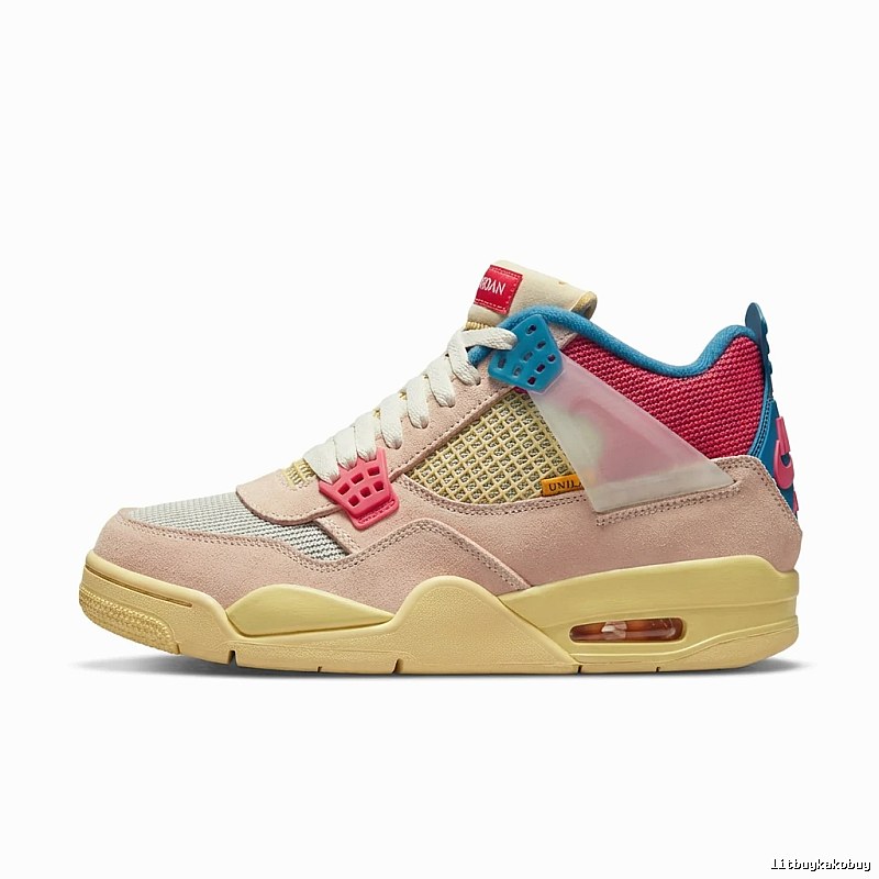 Jordan 4 Color - Blocking Athletic Shoes