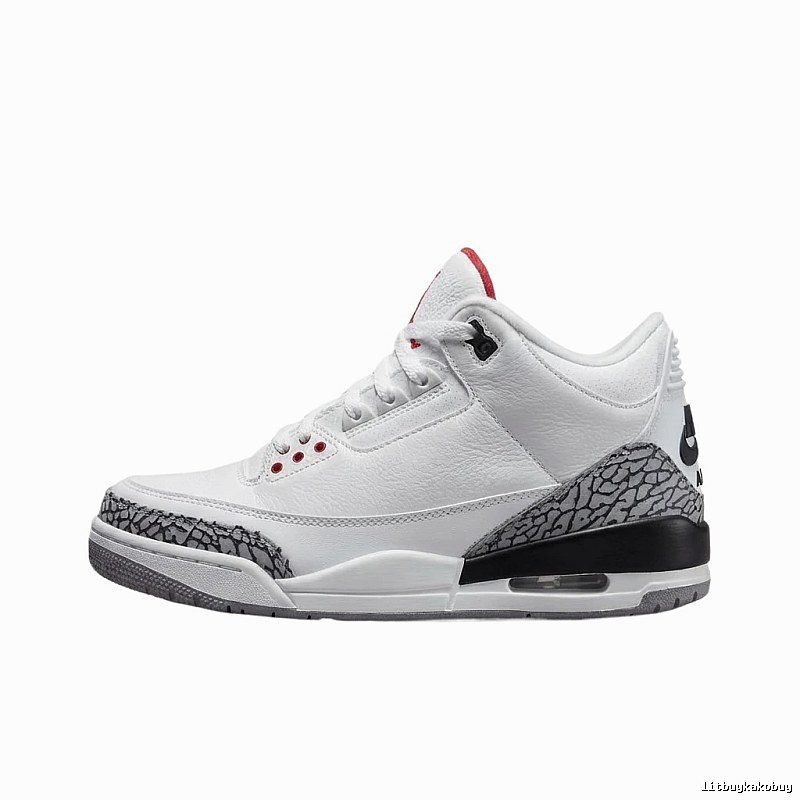 Jordan AJ3 White Cement Sports Shoes