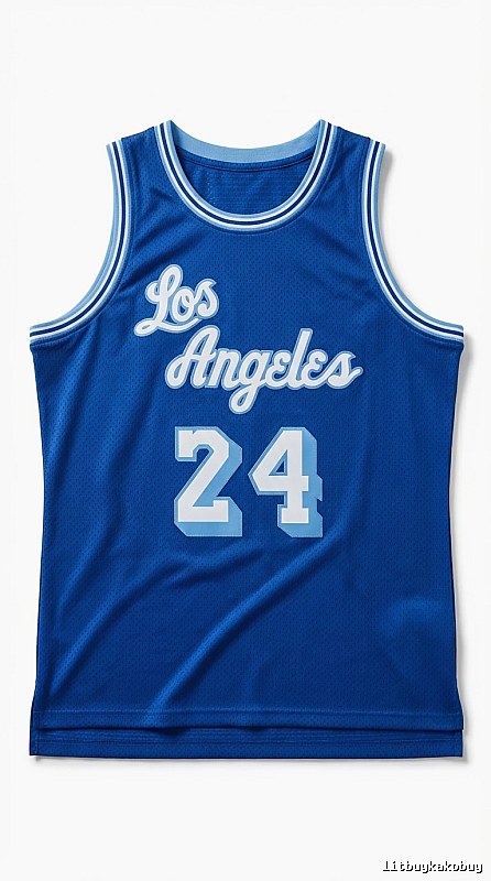 Kobe Los Angeles style blue vest