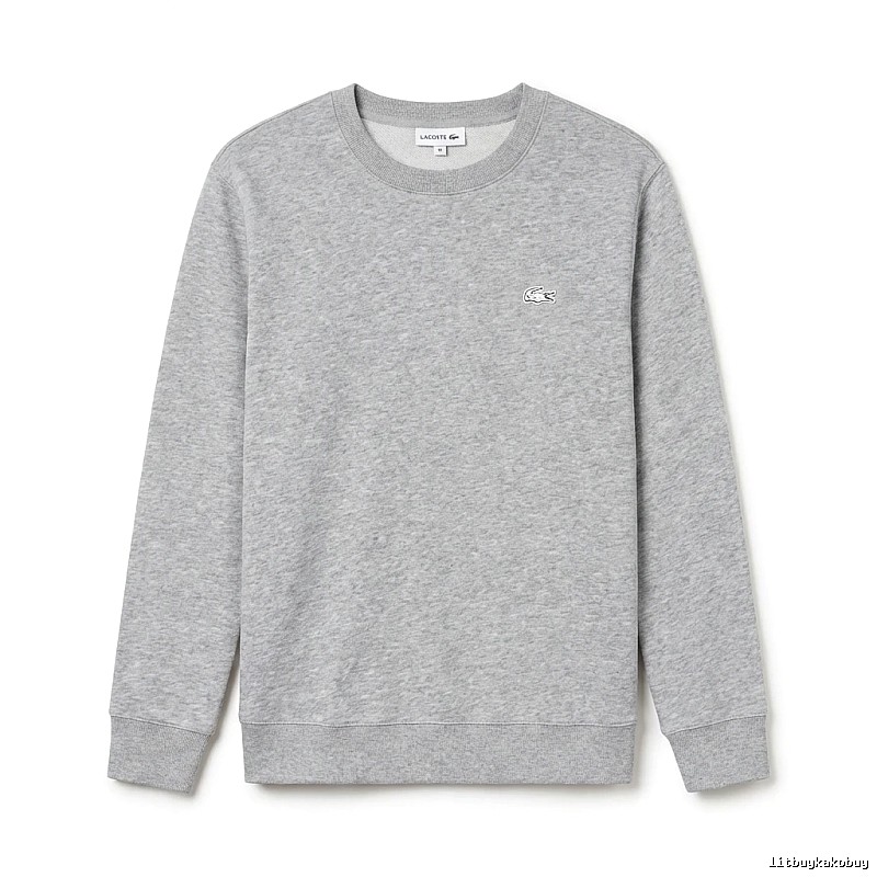 Lacoste basic simple grey sweatshirt