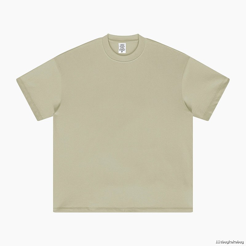 Lightweight Plain white T-shirt Minimal White Short for Trend Styling