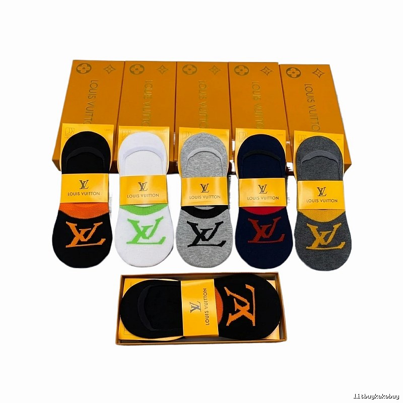 Louis Vuitton colorful boat socks