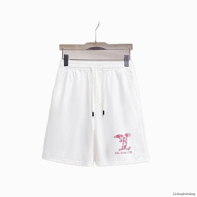 Louis Vuitton Printed Casual Style White Shorts