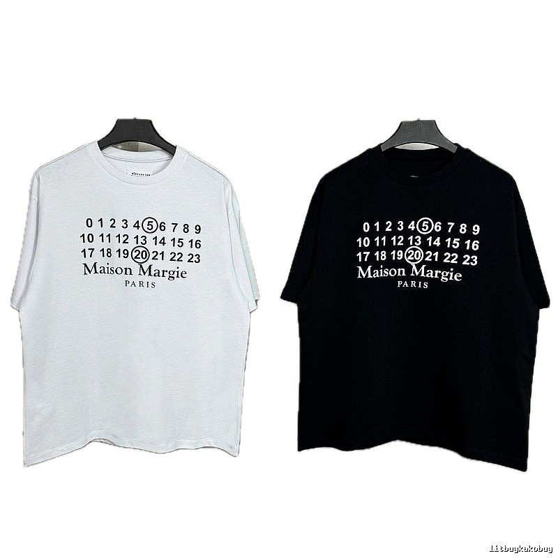 Maison Margiela digital printed style T-shirt