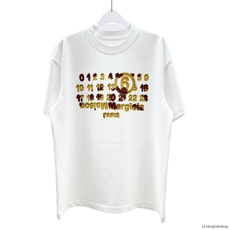 Maison Margiela Number Series High-Street White T-Shirt