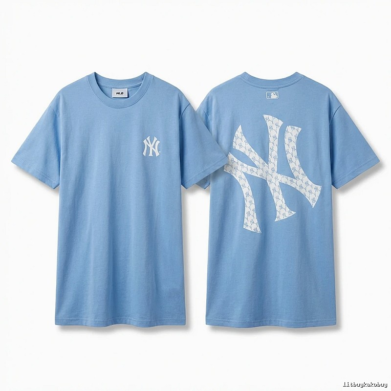 MLB Classic Simple Style Blue T-shirt