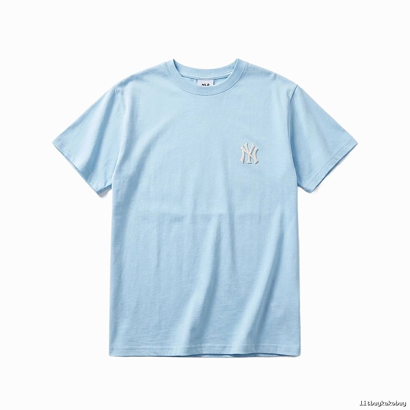 MLB Classic Simple Style Light Blue T-shirt