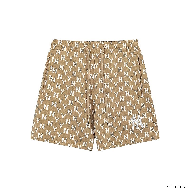 MLB Full-Printed Casual Khaki Shorts