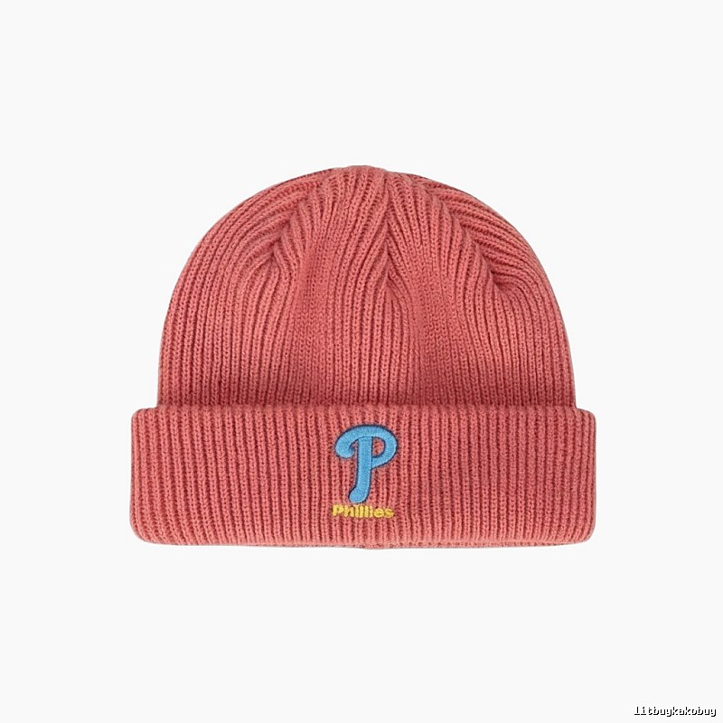 MLB Philadelphia team simple style pink hat