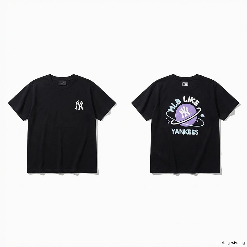 MLB Planet Style Black T-shirt