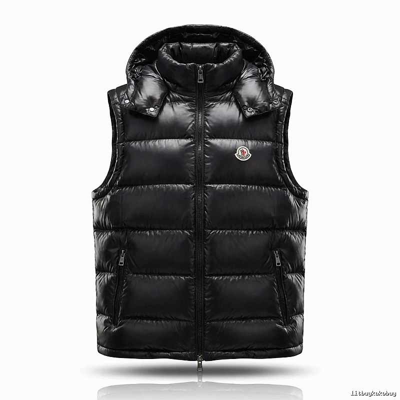 Moncler Black Trendy and Cool Down Vest