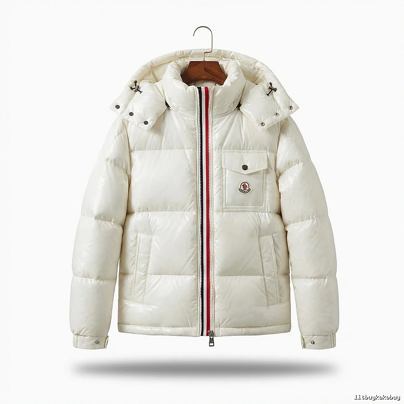 Moncler classic style fashionable white down jacket