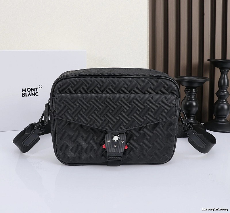Montblanc Crossbody bag Black Monogram Flap Shoulder