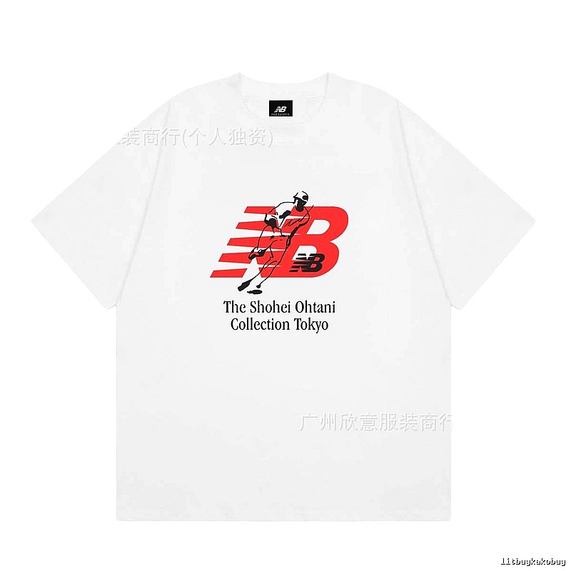 New Balance x Ohtani Sporty White Co-branded T-Shirt