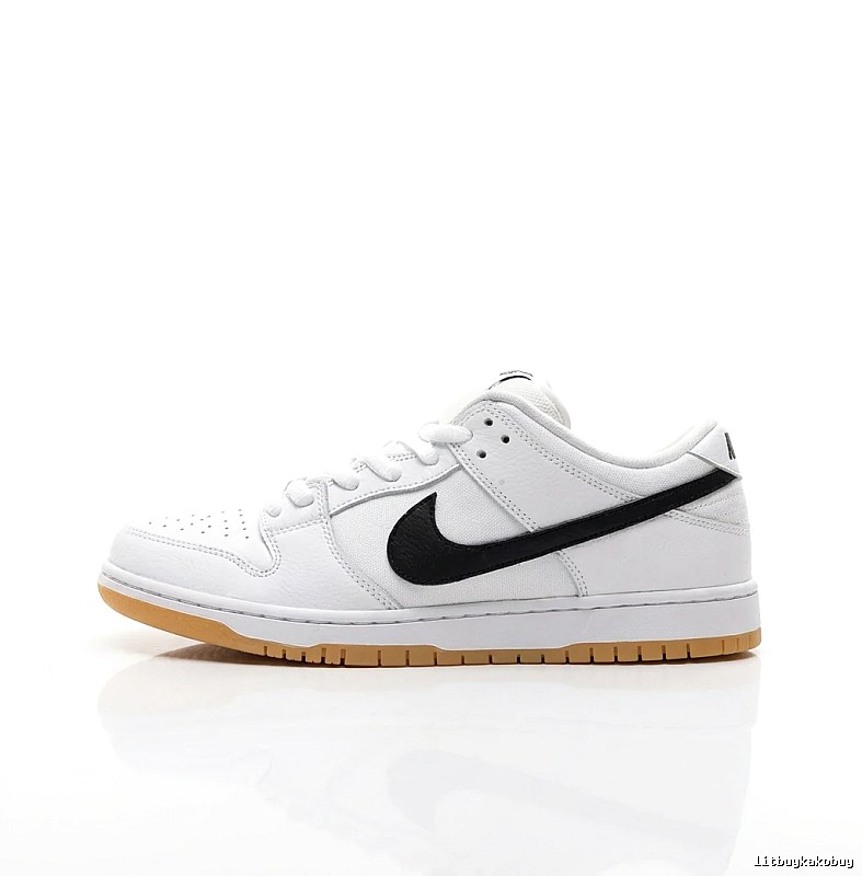 Nike Dunk simple black and white sports shoes