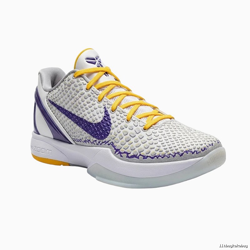 Nike KOBE series trendy white and purple sports shoes