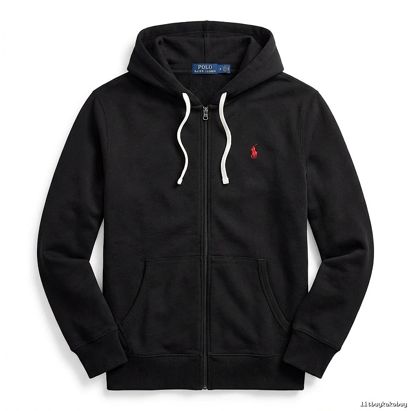 Ralph Lauren black casual style hoodie