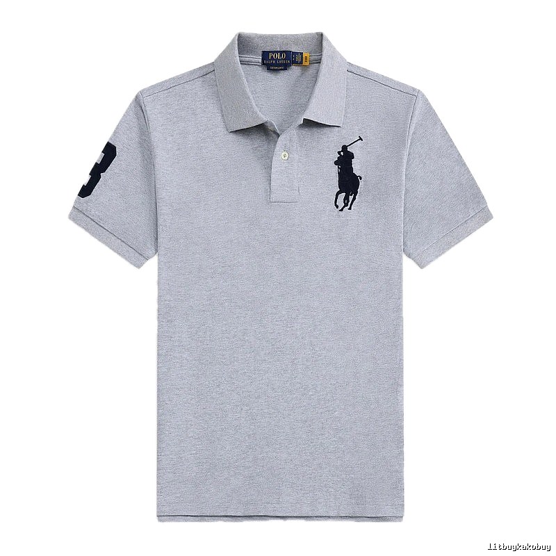 Ralph Lauren Polo Classic Grey Short Sleeve