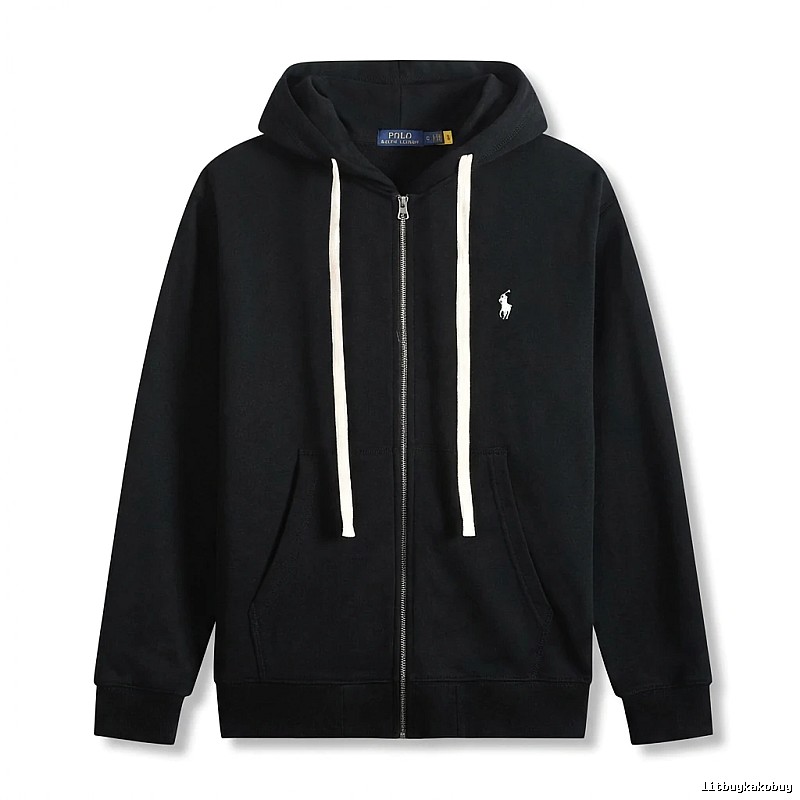 Ralph Lauren Polo Simple Black Hoodie