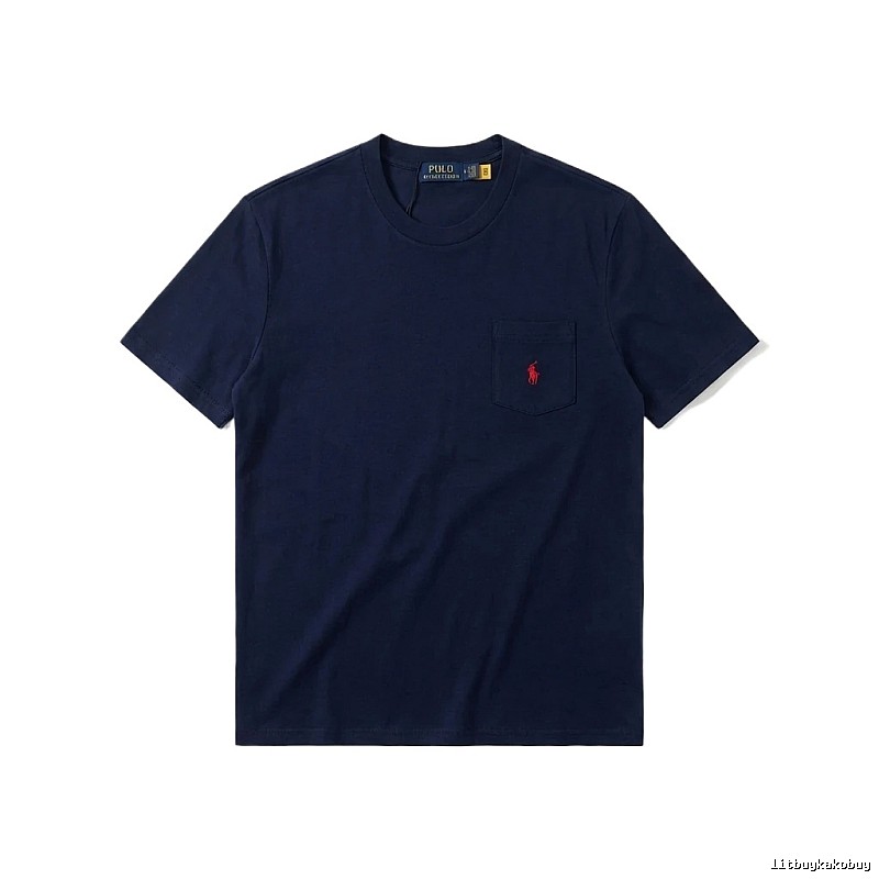Ralph Lauren Polo simple navy blue T-shirt