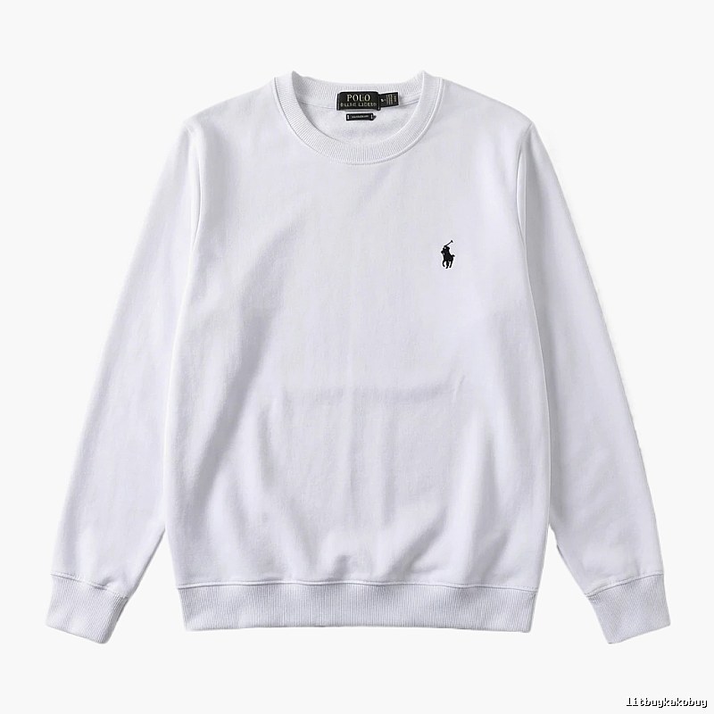 Ralph Lauren Polo Simple White Sweatshirt