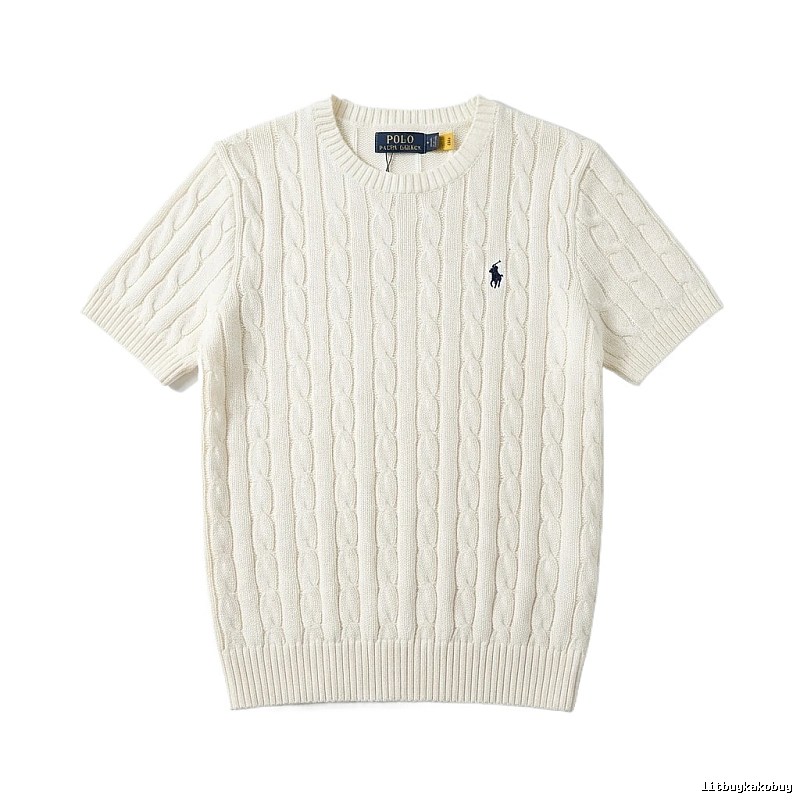 Ralph Lauren Polo White Knitted Sweater
