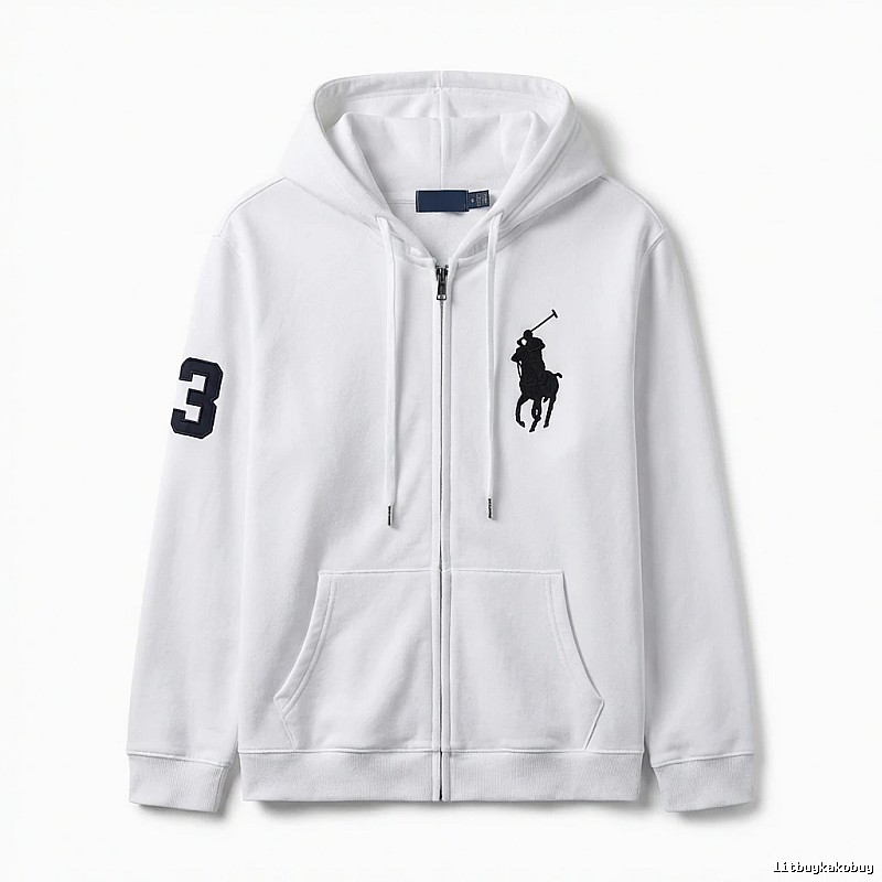 Ralph Lauren sporty white sweatshirt