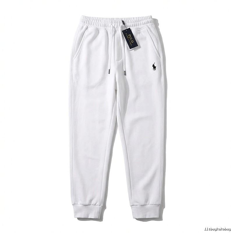Ralph Lauren trendy brand white sweatpants