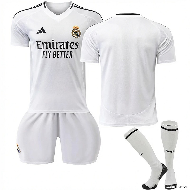 Real Madrid home court sportswear set (white)