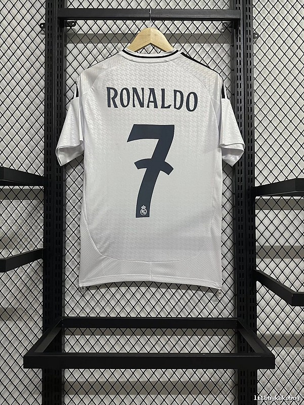 Real Madrid Streetwear Home soccer jersey White Real Madrid with Logo Accent Select Edition