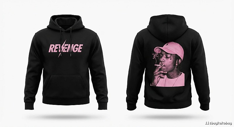 Revenge Dark Style Black Hoodie